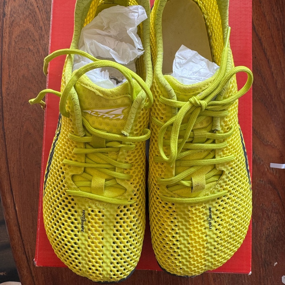 Altra Women's Neon Yellow Athletic Running Shoes